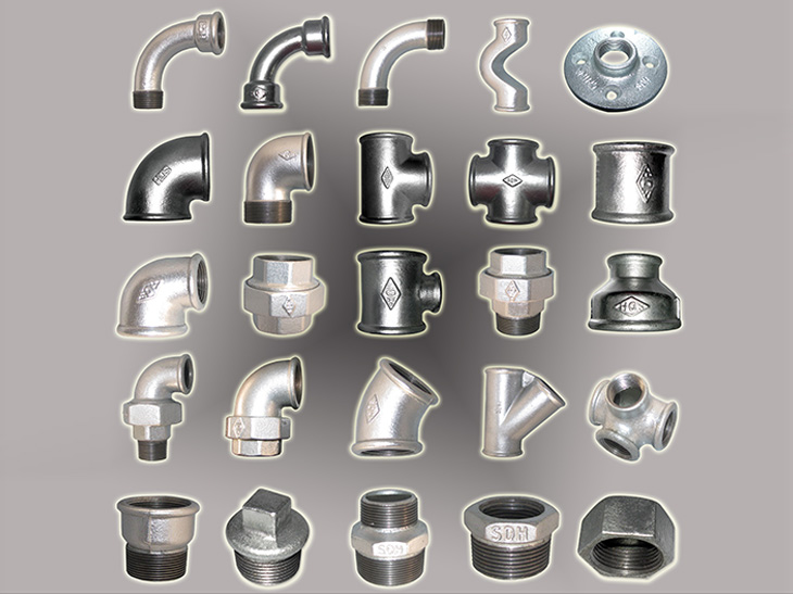 Malleable Iron Pipe Fittings