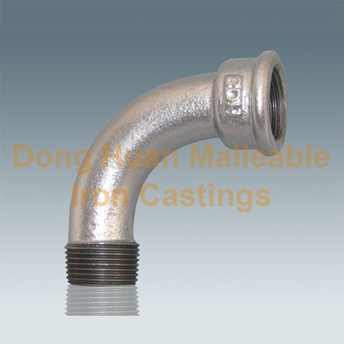 DIN Malleable Iron 1 Bend 90°,male and female