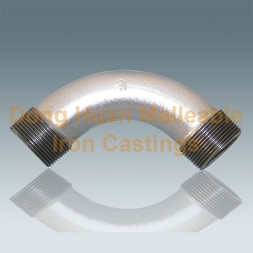 DIN Malleable Iron 3 Bend 90° male DIN Malleable Iron 3 Bend 90° male
