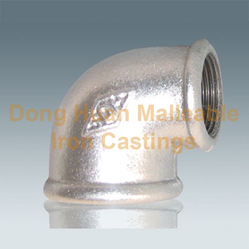 DIN Malleable Iron 90R elbow 90° reducing