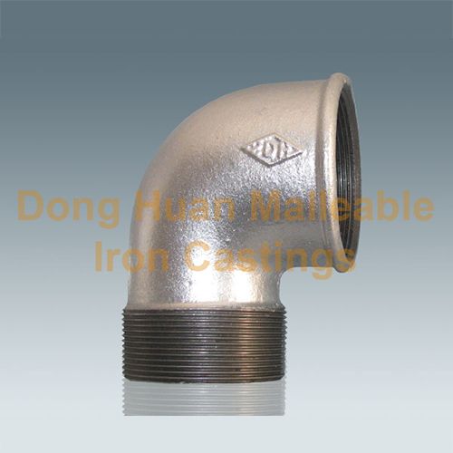 DIN Malleable Iron 92 90 ST Elbow