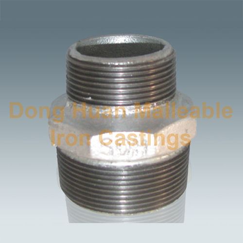 DIN Malleable Iron 245 Hexagon Nipple reducing DIN Malleable Iron 245 Hexagon Nipple reducing