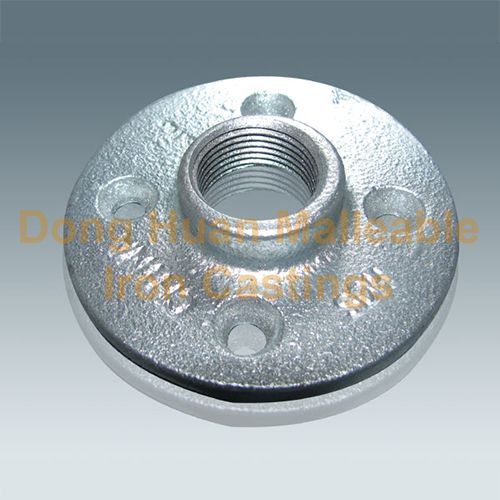 DIN Malleable Iron 321 Round flange,  with 4 bolt holes DIN Malleable Iron 321 Round flange,  with 4 bolt holes