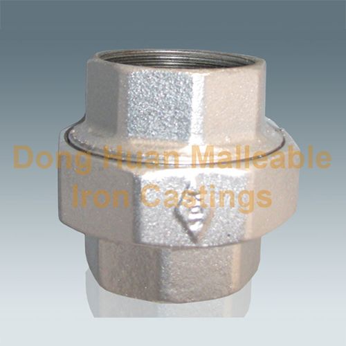 DIN Malleable Iron 340 Uion female conical joint to joint
