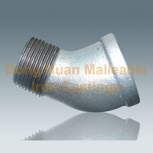 American Standard Malleable Iron 121 Street Elbow, 45