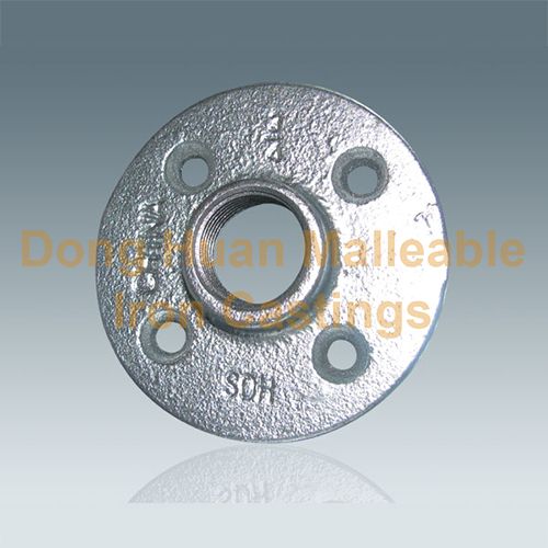 American Standard Malleable Iron 321 Round flange,  with 4 bolt holes